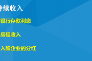 真正能让我们普通人安心的，是持续收入