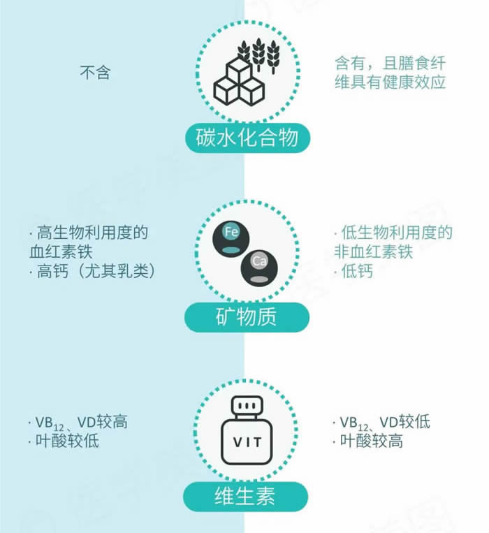 动物蛋白和植物蛋白的区别
