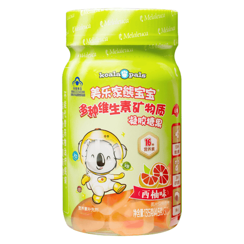 美乐家熊宝宝多种维生素矿物质凝胶糖果
