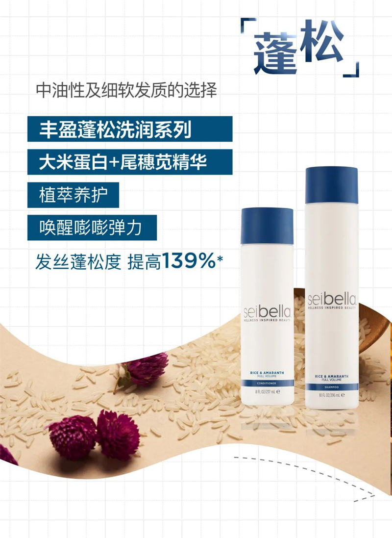 水贝娜沙龙美发洗润系列